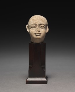 Small Head of a Man, 305-30 BC. Creator: Unknown.