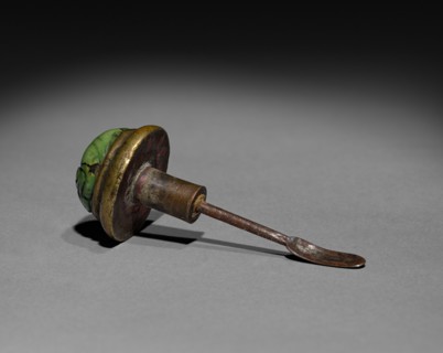 Snuff Bottle (stopper), 1644-1912. Creator: Unknown.
