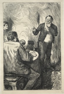 Smoking Strictly Prohibited. Creator: Charles Samuel Keene (British, 1823-1891).
