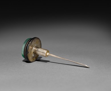 Snuff Bottle (stopper), 1644-1912. Creator: Unknown.