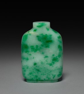 Snuff Bottle with Stopper, 1800s. Creator: Unknown.
