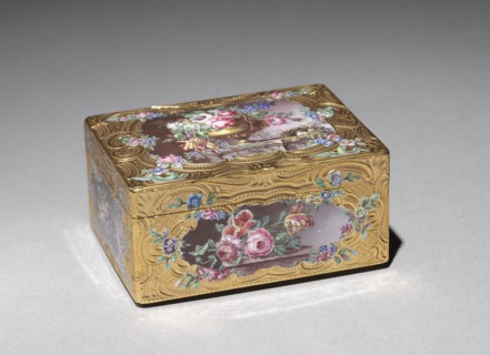 Snuff Box (Tabatière), 1756-1757. Creator: Francois Guillaume Tiron (French).