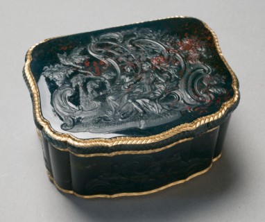 Snuff Box, c. 1750. Creator: Johannes George Klette, attributed to ; Carl Gustav Klingstedt (Swedish, 1657-1734).