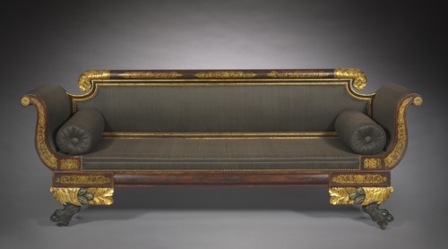 Sofa, c. 1820. Creator: Unknown.