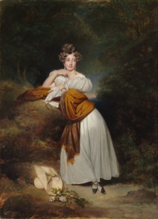 Sophie Guillemette, Grand Duchess of Baden (1801-1865), 1831. Creator: Franz Xaver Winterhalter (German, 1805-1873).