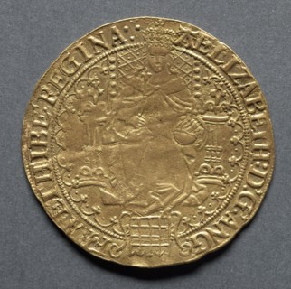 Sovereign of Thirty Shillings (obverse), 1583-1603. Creator: Unknown.