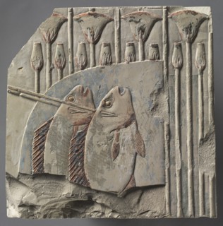 Spearing Fish, c. 667-647 BC. Creator: Unknown.