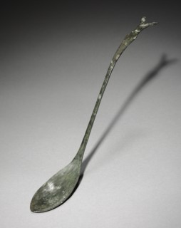 Spoon with Fish-Tail Design, 918-1392. Creator: Unknown.