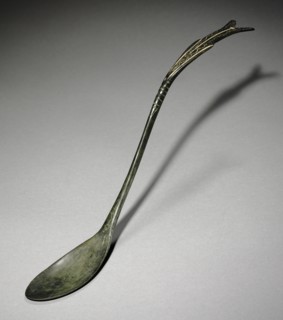 Spoon with Fish-Tail Design, 918-1392. Creator: Unknown.