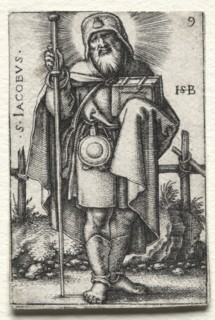 St. James the Great, 1545-1546. Creator: Hans Sebald Beham (German, 1500-1550).