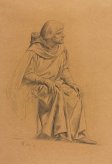 St. Louis pendant la Justice, c. 1875. Creator: Alexandre Cabanel (French, 1823-1889).