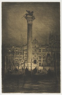 St. Mark's Piazza, 1910. Creator: Mortimer Menpes (British, 1860-1938).