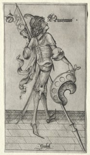 St. Quirinus. Creator: Israhel van Meckenem (German, c. 1440-1503).