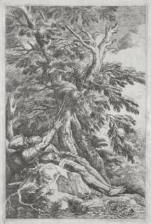 St. William the Hermit, c. 1662. Creator: Salvator Rosa (Italian, 1615-1673).
