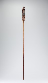 Staff, 1800s-1900s. Creator: The Baboon Master (African).