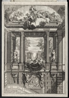 Staircase at the Palace of Voorst in Holland. Creator: Daniel Marot (French, 1655-1718).