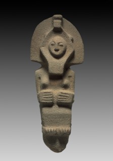 Standing Female Figure, c. 1000-1500. Creator: Unknown.