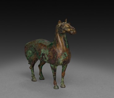 Standing Horse, 206 BC - AD 220. Creator: Unknown.