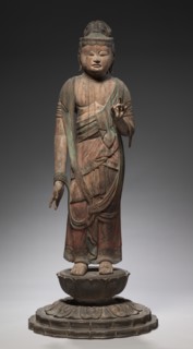 Standing Shokannon with Lotus Base, 900s. Creator: Unknown.