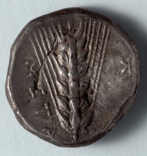 Stater: Ear of Corn (reverse), 375-340 BC. Creator: Unknown.