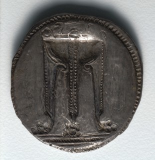 Stater: Tripod (reverse), 550-480 BC. Creator: Unknown.