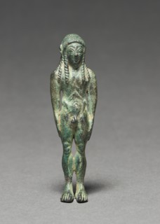 Statuette of a Kouros, 600-500 BC. Creator: Unknown.