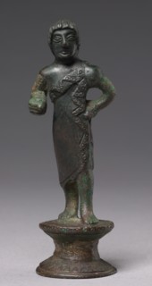 Statuette of a Youth, c. 520-500 BC. Creator: Unknown.