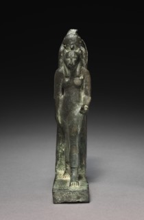 Statuette of Sekhmet, 664-525 BC. Creator: Unknown.