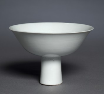 Stem Cup with Buddhist Emblems: Shufu Ware, 1300s. Creator: Unknown.