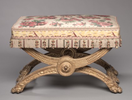 Stool, 1786-1787. Creator: Jean-Baptiste-Claude Sené (French, 1748-1803).