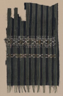 Striped tiraz, 1049-1050. Creator: Unknown.