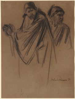 Studies for Saint Paul on the Way to Damascus, 1896. Creator: Max Liebermann (German, 1847-1935).