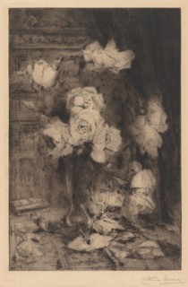 Study of Roses. Creator: Charles Nicolas Storm van 's-Gravesande (Dutch, 1841-1924).
