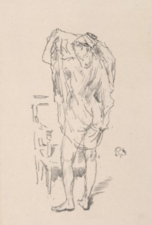 Study, 1895. Creator: James McNeill Whistler (American, 1834-1903).