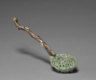 Sugar Spoon, c. 1760. Creator: Veuve Perrin Factory (French).