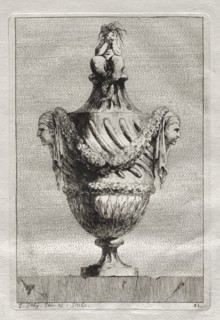 Suite of Vases: Plate 21, 1746. Creator: Jacques François Saly (French, 1717-1776).