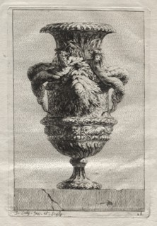 Suite of Vases: Plate 26, 1746. Creator: Jacques François Saly (French, 1717-1776).