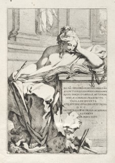 Suite of Vases: Title Page, 1746. Creator: Jacques François Saly (French, 1717-1776).