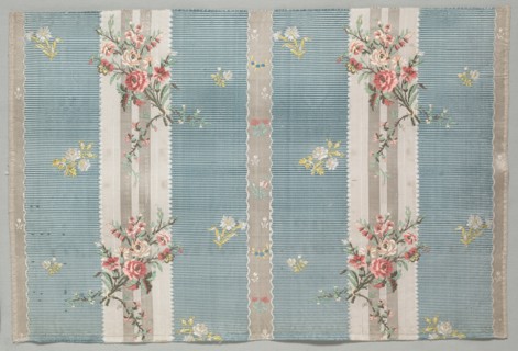 Taffeta Fragment, late 1700s. Creator: Unknown.