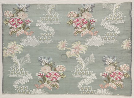 Taffeta, Brocaded, c. 1750. Creator: Unknown.