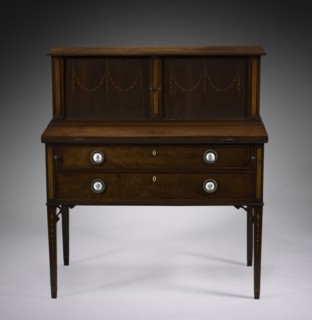Tambour Desk, c. 1800. Creator: John Seymour (American, 1738-1818); Thomas Seymour (American, 1771-1848).