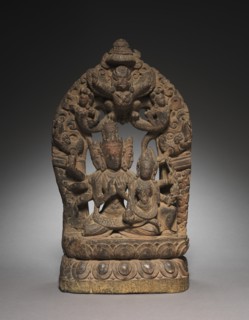 Tantric Form of Avalokiteshvara with Consort, 16th - 17th century. Creator: Unknown.