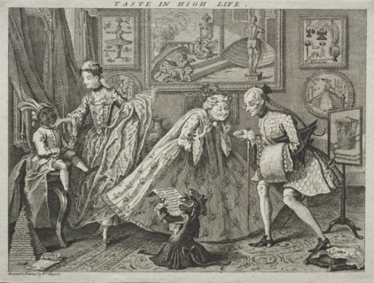 Taste in High Life, 1746. Creator: William Hogarth (British, 1697-1764), after a design by.