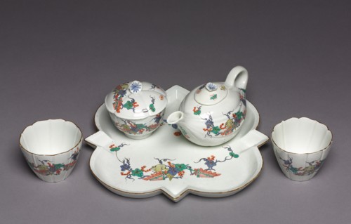 Tea Service (Déjeuner), c. 1730. Creator: Chantilly Porcelain Factory (French).