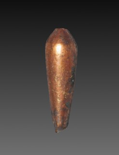 Teardrop-Shaped Bead, 1980-1801 BC. Creator: Unknown.