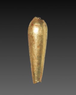 Teardrop-Shaped Bead, 1980-1801 BC. Creator: Unknown.
