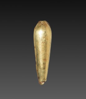 Teardrop-Shaped Bead, 1980-1801 BC. Creator: Unknown.