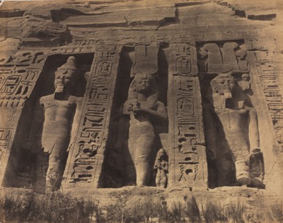 Temple of Abu Simbel, 1856. Creator: Robert Murray (British, 1822-1893).