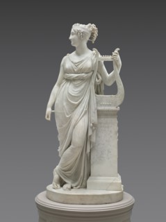 Terpsichore Lyran (Muse of Lyric Poetry), 1816. Creator: Antonio Canova (Italian, 1757-1822).