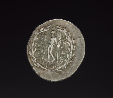 Tetradrachm Coin of Erognetos, Magistrate of Magnesia, 155-145 BC. Creator: Unknown.